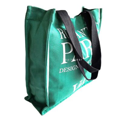 China Eco-friendly Custom Logo New Fashion Design Tote Bag Printed Canvas Bags With Custom Printed Logo for sale