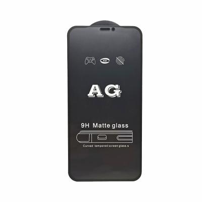 China Matte Tempered Glass Anti Glare Screen Protector Full Cover 9H Glass Film Anti Fingerprint Screen Protector For Iphone 13 for sale