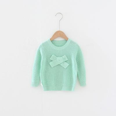 China Newborn Girls Breathable Children's Knitted Cashmere Sweater Outwear Infant Baby Kids Embroidered Sweater for sale