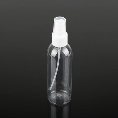 China Transparent Round 100ml Atomizer Spray Bottle Recyclable For Cosmetic Water for sale