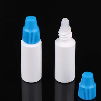 China Recyclable White Small Eco 3ml Round Eye Dropper Packing Bottles for sale