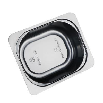 China Plastic Airline Microwave Food Storage Tray Containers Container Recyclable for sale