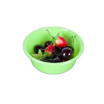 China Disposable Food Grade Fruit Blister Plastic Yellow Vegetable Fruit Meat Packaging Trays for sale