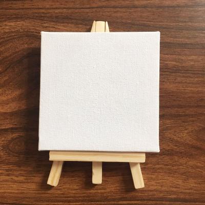 China Acrylic Painting Wooden Frame Mini Cotton Canvas Painting High Quality Oil Painting Picture Frame for sale