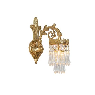 China Crystal Wall Lamp Wall Lamp Bronze Outdoor Wall Lamp From EUROPEAN China Wholesale Supplier for sale