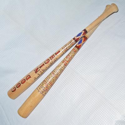 China COSPLAY DC Suicide Squad Cosplay Prop Harley Quinn Wood Baseball Bat for sale