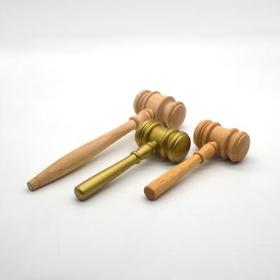 China Custom Wholesale Wooden Judge Gavel Toy Gavel Custom Color HB1212 for sale