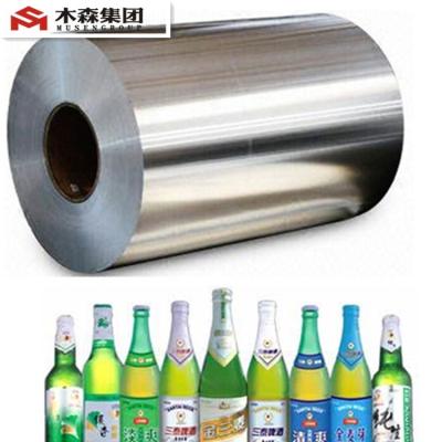 China 8011 Strip Aluminum Foil For Beer Bottle Neck Wrap Neck Label for sale