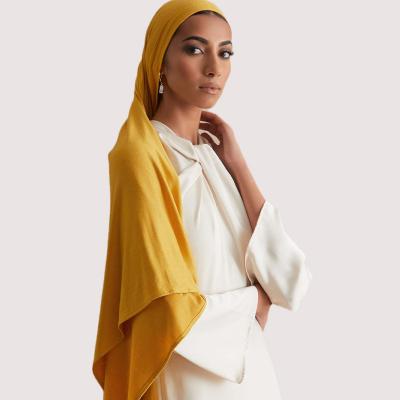 China Muslim Tank Top Newest High Quality Scarf Tank Top Elastic Hijab Stretch Wrap Shawl Cotton Material Hijab for sale