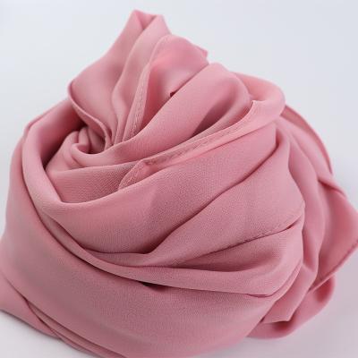 China Babyseam Heavy Feeling Soft Soft Chiffon Tudung Stain Chiffon Women Diamond Shawl Premium Quality Muslim Thick Bubble Chiffon Scarf Wholesale Chiffon Hijab for sale