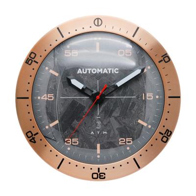 China LUMINOVA Wholesale Automatic Luxury Design Luminous Hands Watch Men Synchronize Style For Home Decoration for sale