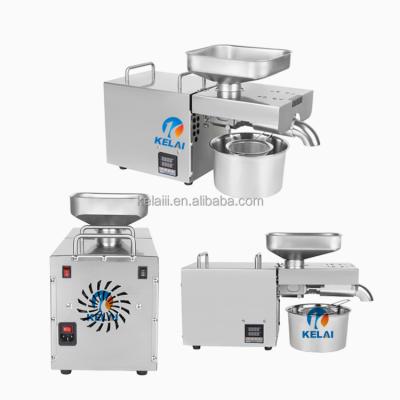 China food & Beverage Plant K18 Stainless Steel Mini Oil Press Machine /Sunflower Oil Extractor/Vegetable Seed Oil Press for sale