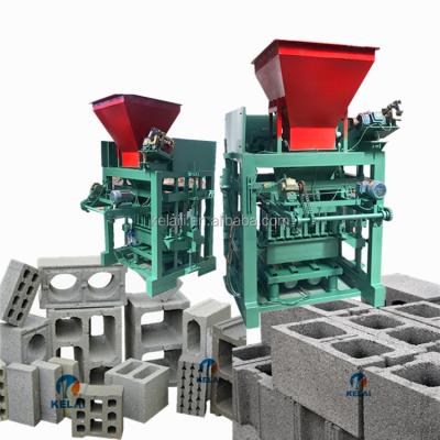 China Building material stores KL4-40 brick making machine small brick making machine small manual interlocking brick making machine for sale