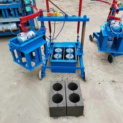 China Building Material Shops Small Business Cheap Solid Concrete Brick Making Machine Cement Block Making Machine for sale