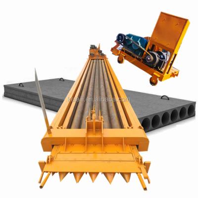 China Low Cost Fast Construction High Strength Concrete Hollow Core Slab Machine For Roof And Floor for sale