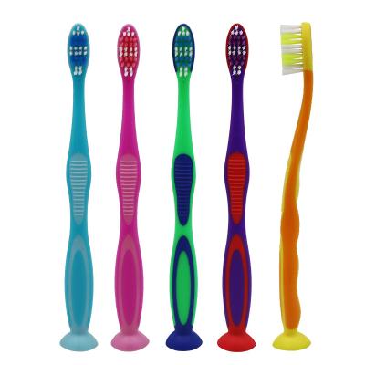 China Wholesale Suction Cup Toothbrush Children Kids Toothbrush Kids Home Use Teenage Toothbrush for sale