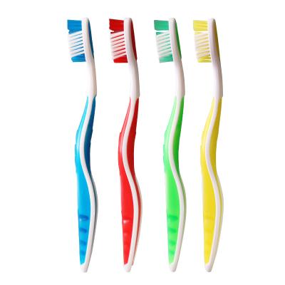 China Contrary Action Soft Stiffens High Quality Contrary Action Soft Stiffens Rubber Anti-Slip Grip Custom Toothbrush Logo for sale