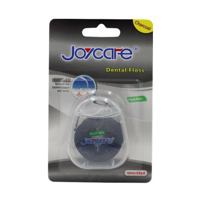 China 630D / Nylon Terylene 630D 2020 Advanced 50m Charcoal Mint Dental Floss for sale