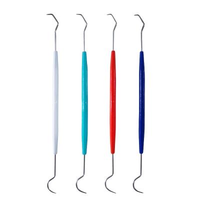 China Dental Field Dental Kits Stainless Teeth Cleaning Dental Probe / Periodontal Explorer Dentist Tools for sale