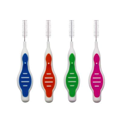 China Classic Dental Interdental Brushes Dental Sweep Teeth Gap Cleaner Gap Brushes for sale