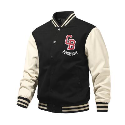 China Wholesale Autumn Windproof Casual Fashion Coats And Men Slim Fit Baseball Jacket for sale