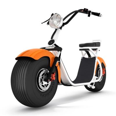 China New X1 removable battery EEC warehouse citycoco scooter model electric motorcycle COC Europe Holland for sale