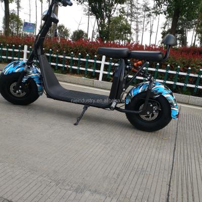 China European Warehouse Cheap Li-Ion Battery Fat Tire Off Road Stand Up 2 Wheel Electric Scooter, Adult 18*9.5 Inch Electric Motorcycle for sale