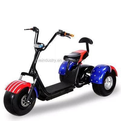 China Nzita 3 wheel unisex citycoco electric scooter tricycle for sale