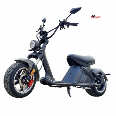 China Cheap Price Hot Selling Electric Scooter EEC Coc 2 Classic Electric Scooter Aluminum Alloy Wheel Scooter Citycoco 1000w- 2000w for sale