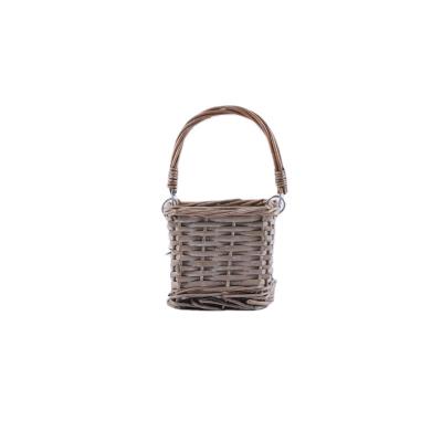 China Sustainable Basket Storage Box Kitchen Basket Storage Rattan Storage Basket for sale