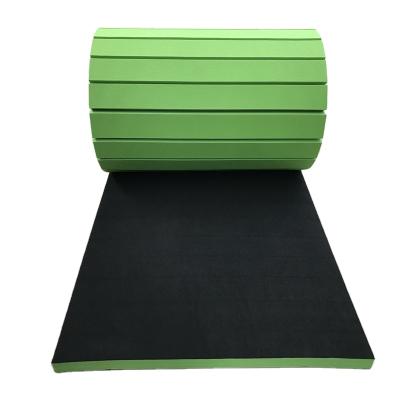 China Mat Thick Gym Fire Proof Foam Roll Holder Safe Folding Lightweight Durable Flame Retardant Protection Gymnastic Mat for sale