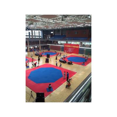 China Sports Equipment New Good Price Indoor Sports Floor Mats Taekwondo Training Mat for sale