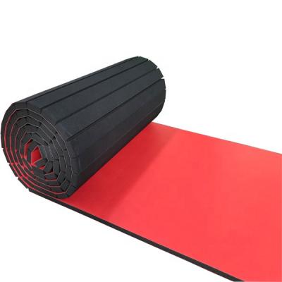 China Martial Arts Roll Mats Jiu Jitsu BJJ Wrestling Mats and Attacking Rolling Mats for sale