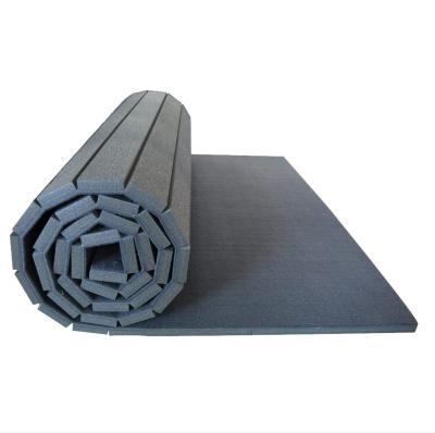 China Cheer and Training and Stunt Competition Roll Out Cheap Foam Cheerleading Mat Gymnastics Tumbling Gym Mats for sale