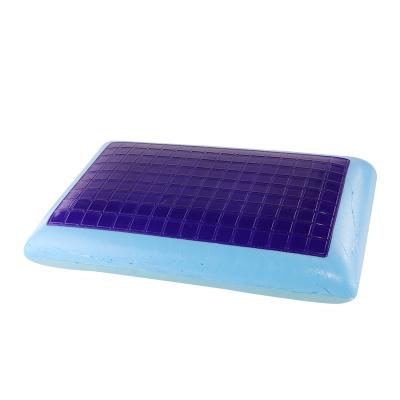 China Factory Sale Ergonomic Gel Memory Foam Pillow Sleep Cooling Cooling Ergonomic Pillow for sale