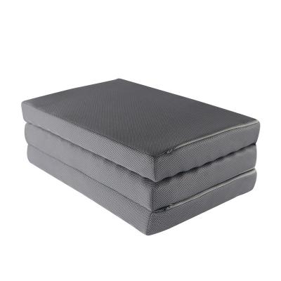 China Memory Premium Quality Prevent Sleep Head Flat Supports Comfortable Tri Folded Mattress for sale