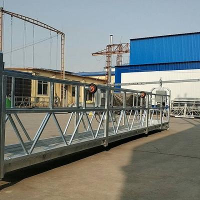 China Hanging gondola zlp630 zlp800 exterior wall industrial maintenance skyscraper suspended work platform for sale