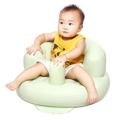 China Portable Easy Baby Learning Chair Thickened Baby Sofa Small Inflatable Bath Chair for sale