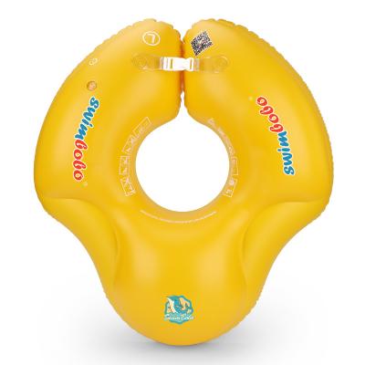 China 2022 Hot Selling Kingpou Safety Double Buckle Flower Shape 0.35KG/PCS Child Floater Custom Baby Inflatable Swimming Ring 2022 for sale