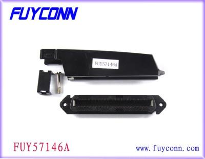 China 50 Pin TYCO Female IDC Champ Centronic Connector with 90 Degree RJ21 Cable for sale