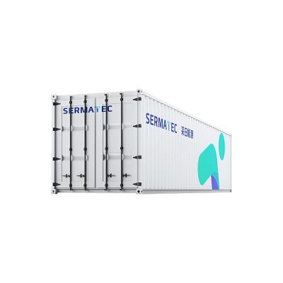 China ESS Customized Hybrid Solar Lithium Ion Battery 20feet Container 1000KW 2000KW 500KW Lithium Iron Phosphate PCS 1000KWH Switch IP54 for sale