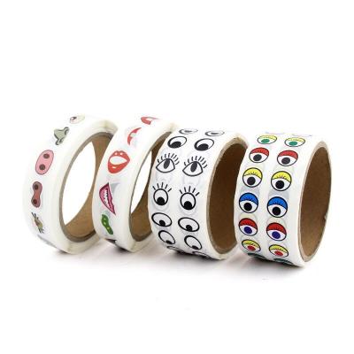 China High Quality DIY Colors Paper Eyes Sticker For DIY for sale