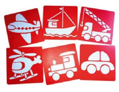 China High Quality Plastic Stencil Plastic Drawing Template Set For Kids for sale