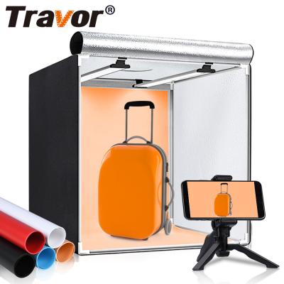 China Mini Cloth+Metal+ABS Travor M60 II 126pcs 13000lm 60cm lamp 24inch tent nylon softbox photo studio photography light box for sale