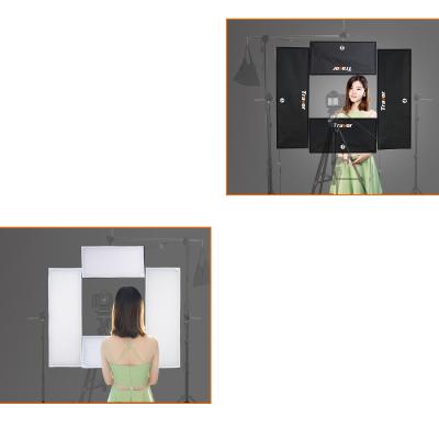 China Led Flexible Light Kit Professional Shooting Cloth Cloth Panel Lamp Cloth Screen Photography Light Kit Travor Flexible Video Panel Light Kit Cloth Led Video Light for sale