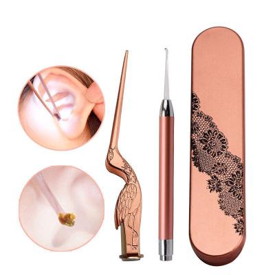 China Pedicure care nail clipper set ear scoop tweezers for easy removal of dirt in children's ears for sale