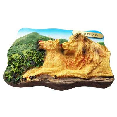 China Shape sublim resin refriger fridg magnet 3d empty resin fridge magnet custom for sale