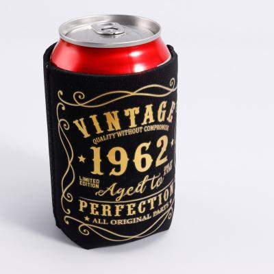 China Insulated Neoprene Durable Lighting Insulated Beer Buckle Holder Can Cooler Sleeve for sale