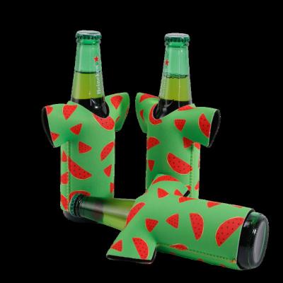 China Insulated Awesome Gift Custom Bottle Cooler Trendy Neoprene Beer Bottle Sleeve in Unique design for sale