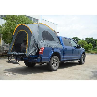 China Diagonal Tying Type Normal Pickup Truck Bed Tent Crate Take Up Car Roof Top Tents For Outdoor Camping for sale